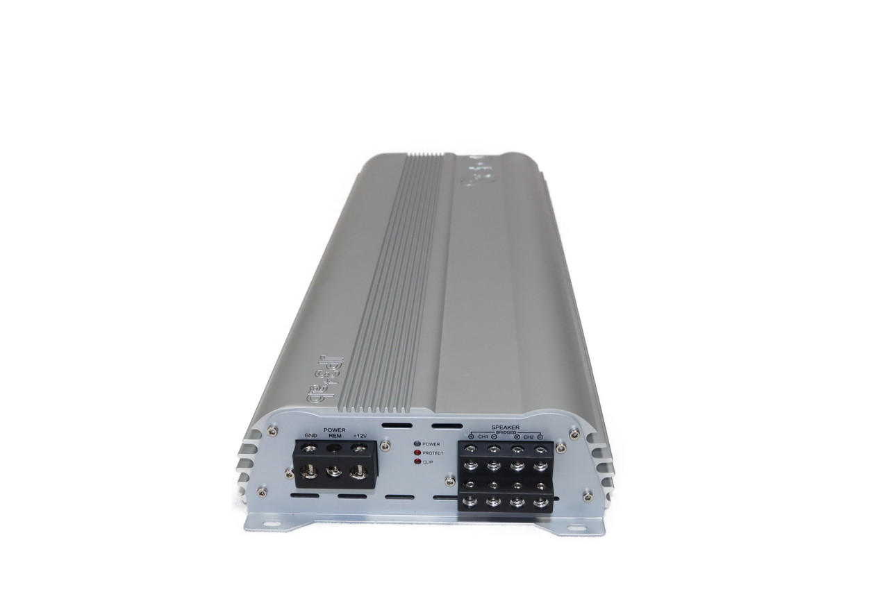 DOWN4SOUND JP34 AB WHITE SILVER | 590W RMS - 4 CHANNEL AMPLIFIER