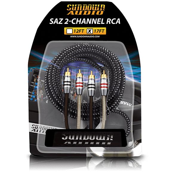SUNDOWN AUDIO | SAZ4-17FT SAZ 4-CHANNEL RCA INTERCONNECTS