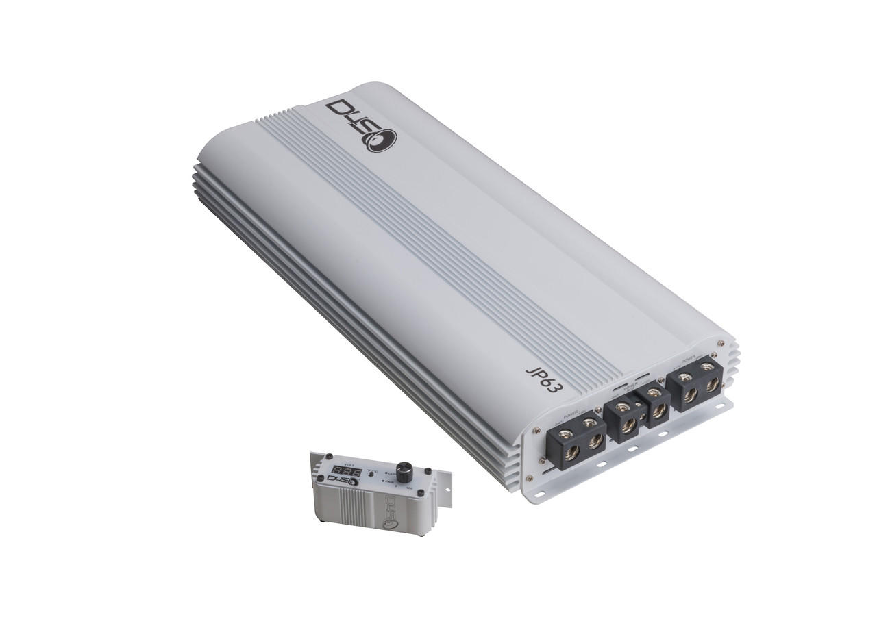 DOWN4SOUND JP63 WHITE GLOSS | 6300W RMS AMPLIFIER - Down4Sound Shop