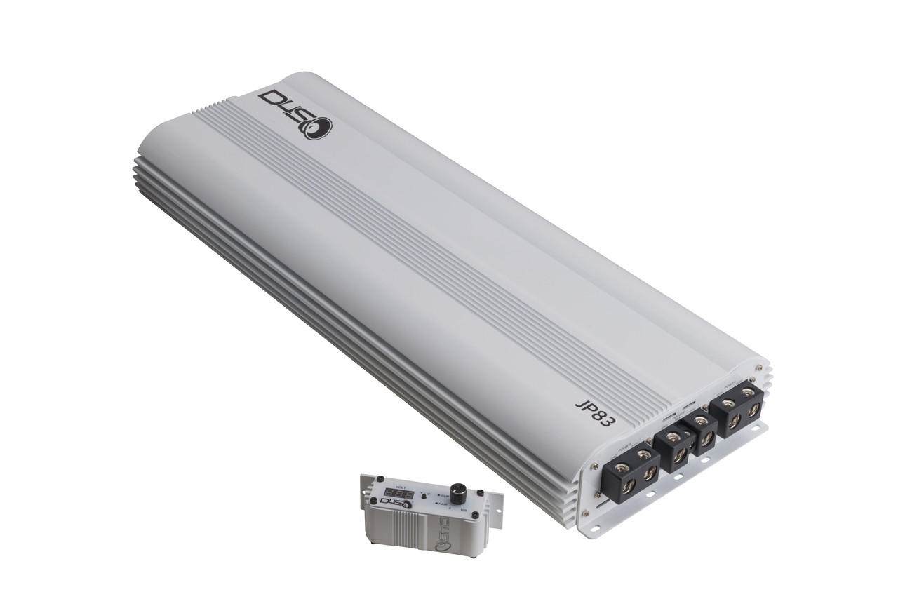 たま④ DOWN4SOUND JP83 WHITE GLOSS | 8300W RMS AMPLIFIER - Down4Sound Shop