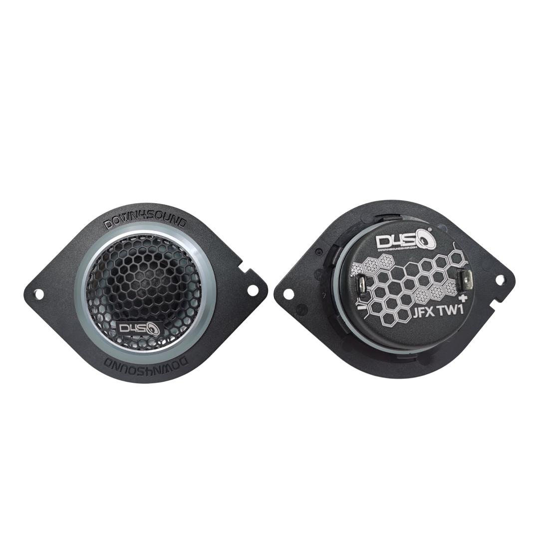 DOWN4SOUND | JFXTW1 - 1 INCH CAR AUDIO SILK DOME TWEETERS - 100W