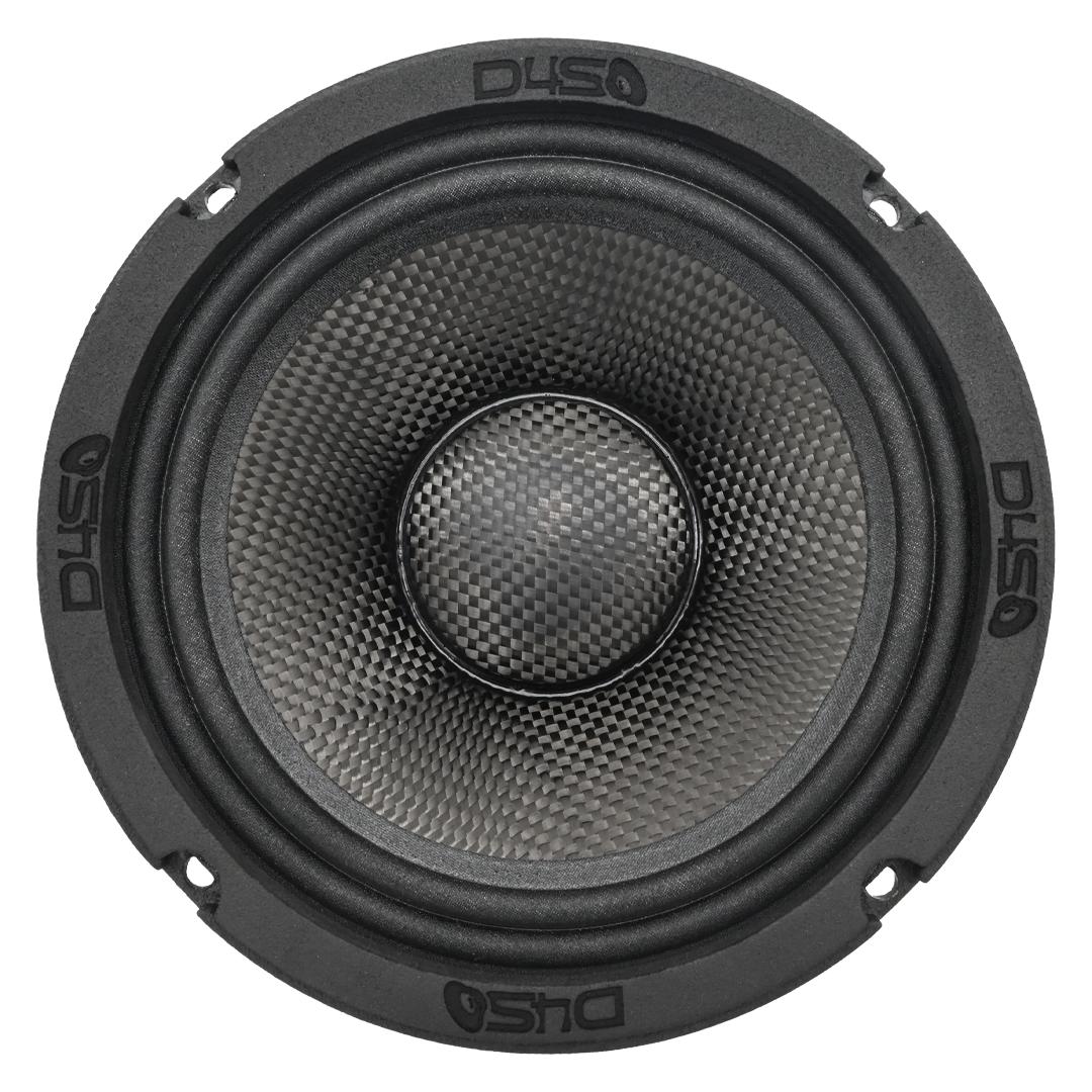 DOWN4SOUND D4S-MND658CF Carbon Fiber Neo+ Water Resistant Speaker