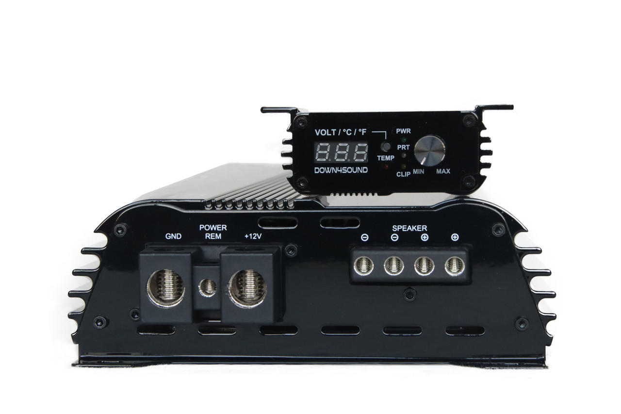 DOWN4SOUND JP23 V1.5 BLACK GLOSS | 2300W RMS AMPLIFIER