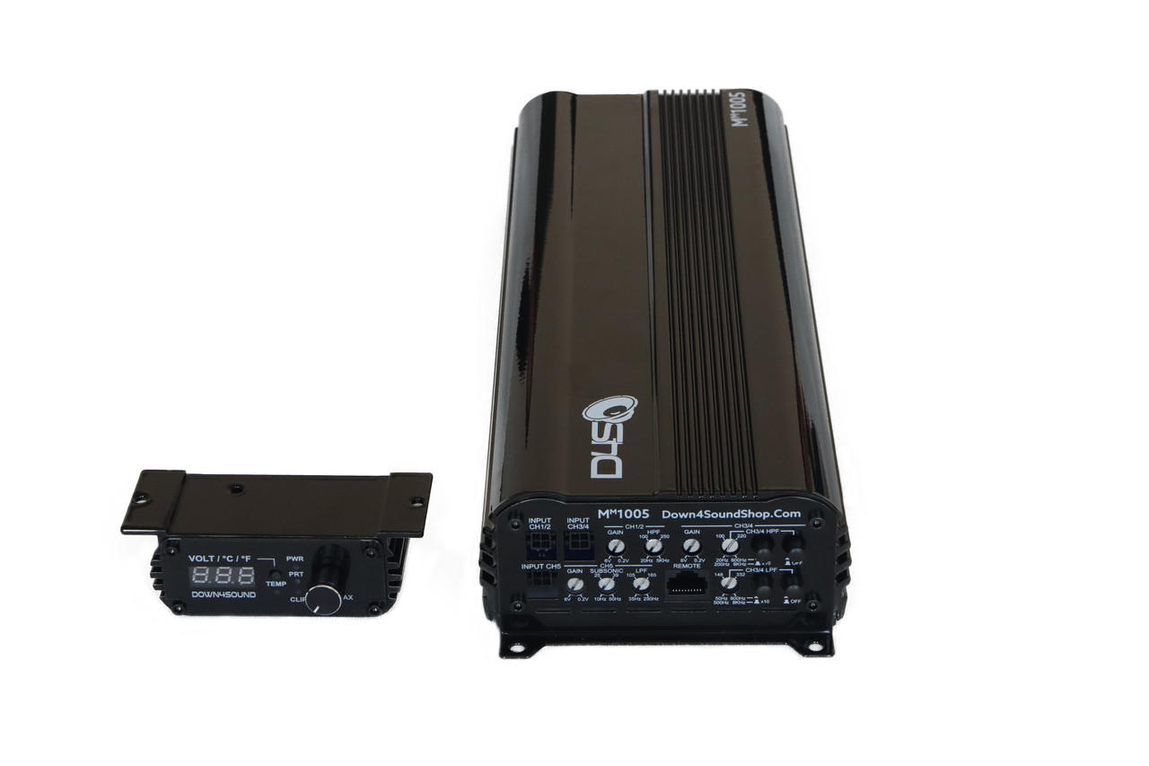 DOWN4SOUND MM1005 (MINI MAXX) - BLACK GLOSS | 1100W RMS MINI