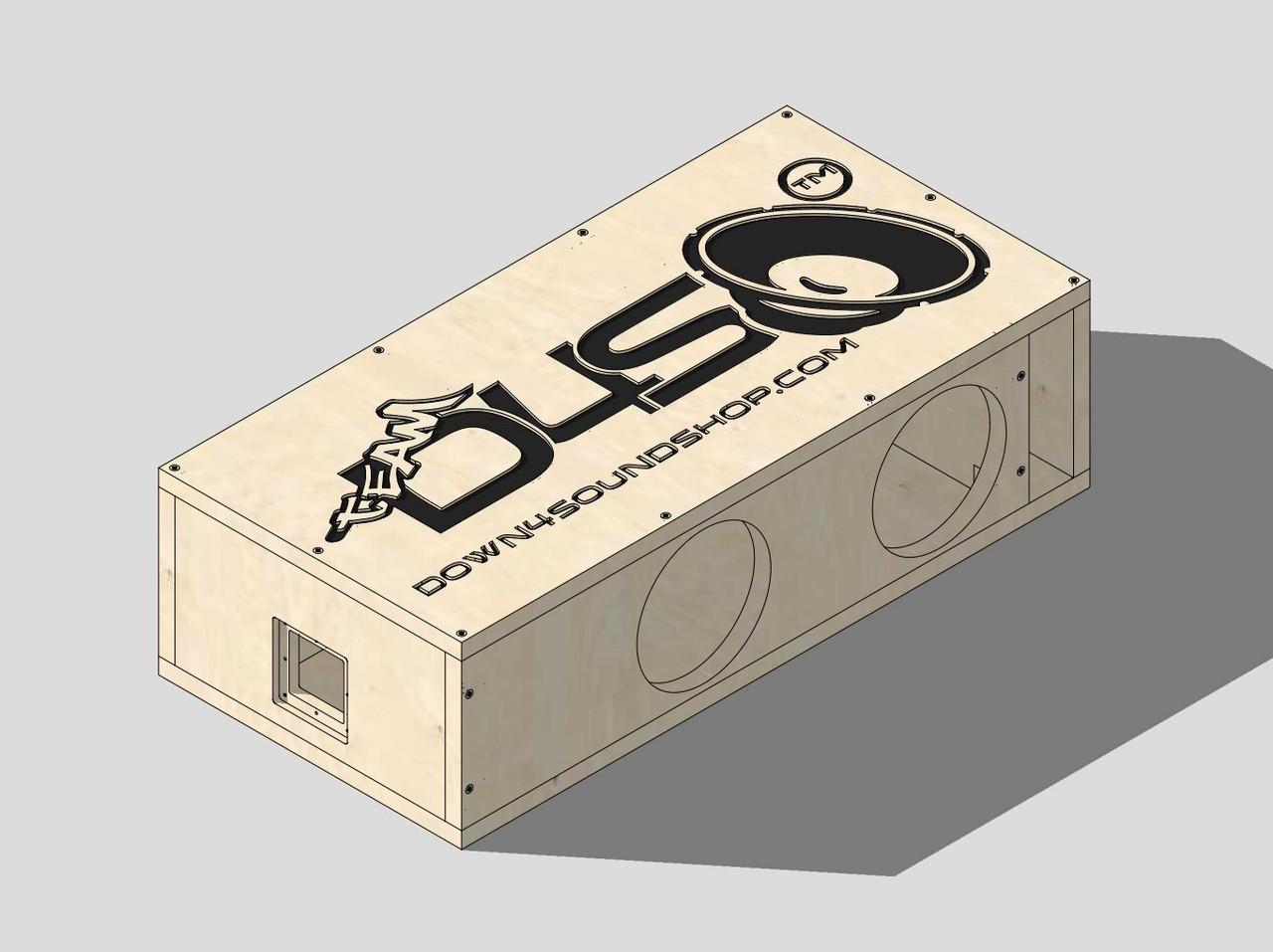 完璧わいふによる 2 Dual Pack Flat Birch PRO-FAB DOWN4SOUND 6.5 Ported DIY | 洋楽