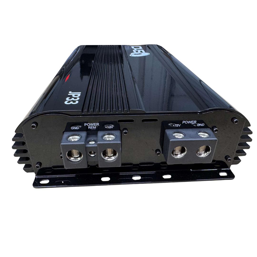 DOWN4SOUND JP33 BLACK GLOSS | 3300W RMS AMPLIFIER - Down4Sound Shop