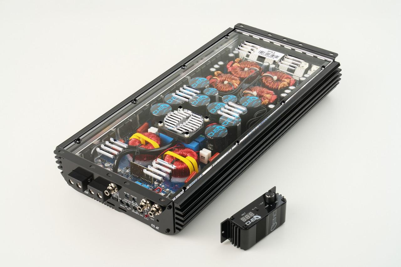 DOWN4SOUND JP53 BLACK GLOSS | 5300W RMS AMPLIFIER