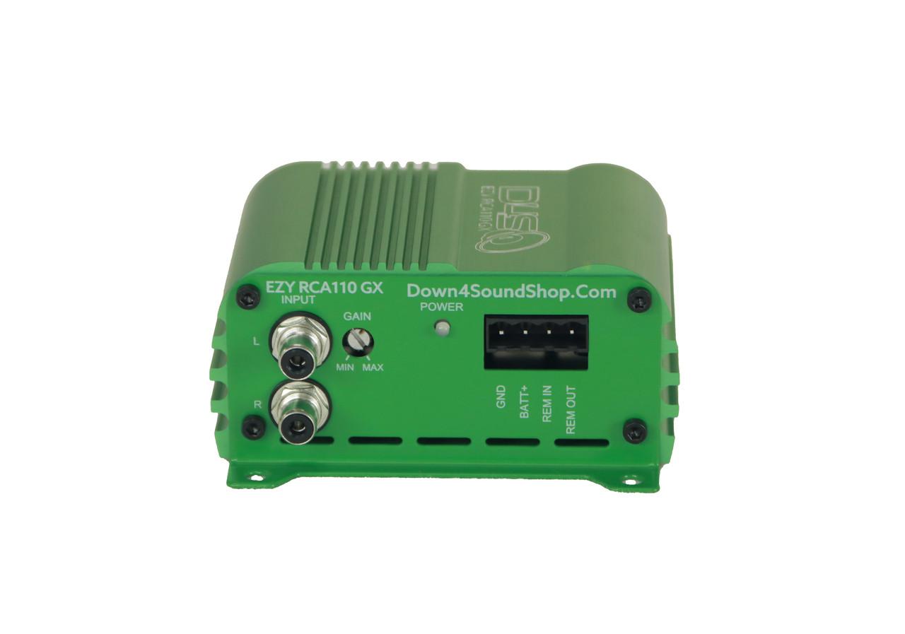 DOWN4SOUND | EZY RCA110GX - GREEN - POWER RCA DISTRIBUTION WITH