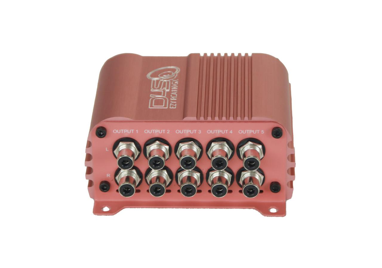 DOWN4SOUND - EZY RCA110GX - PINK - POWER RCA DISTRIBUTION WITH