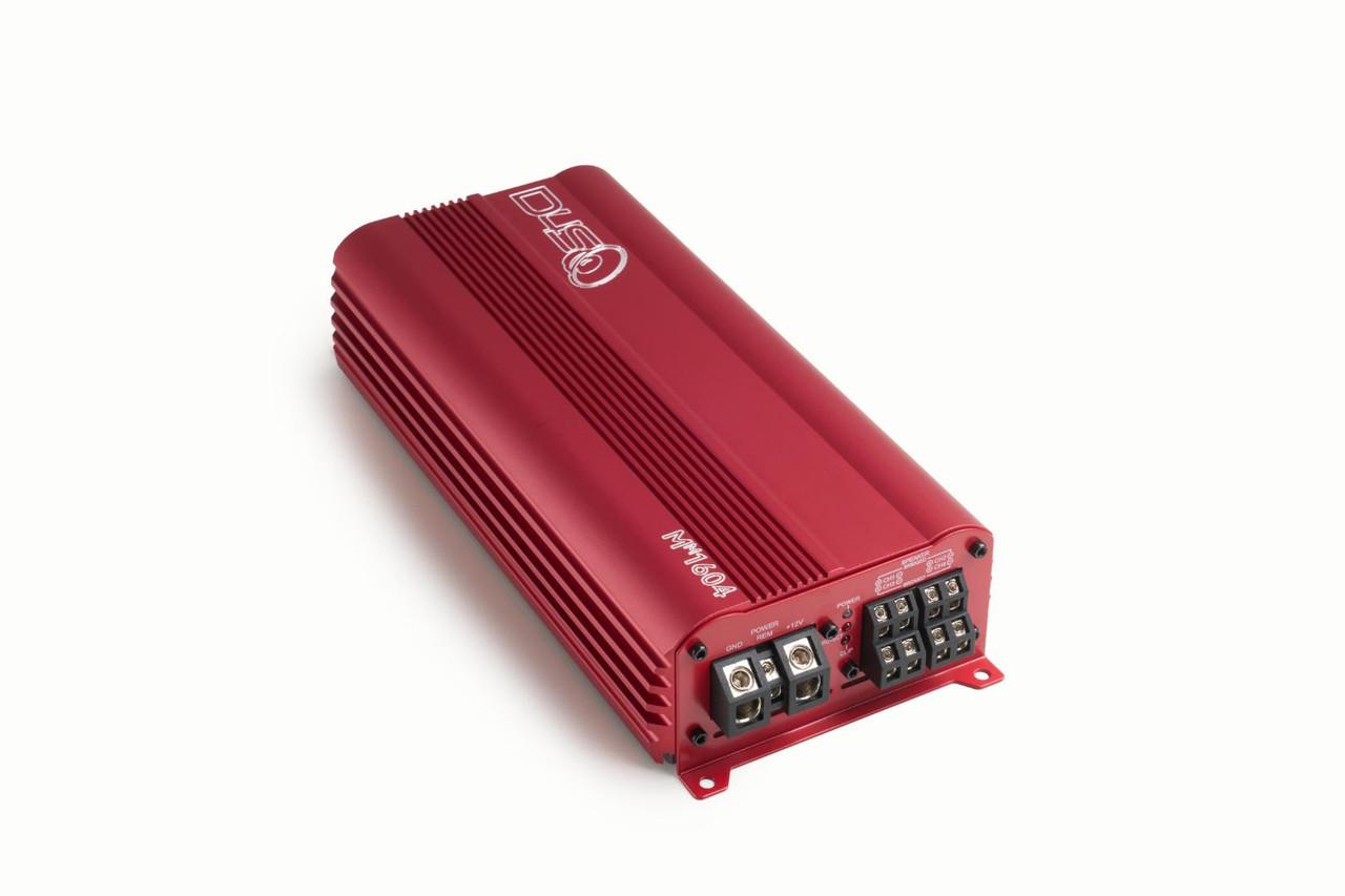 DOWN4SOUND | MM1604 (MINI MAXX) - RED | 600W RMS MINI | 4 CHANNEL