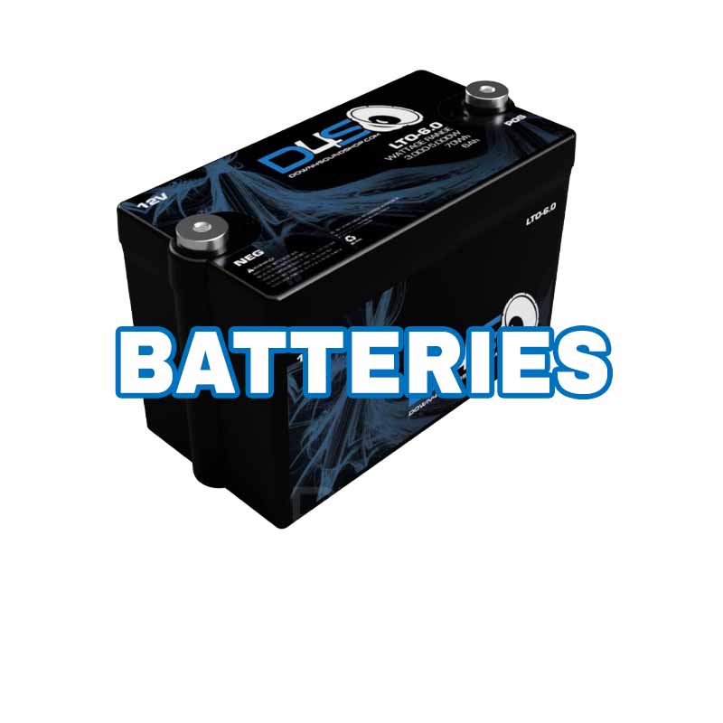 Car Audio Batteries AGM Lithium