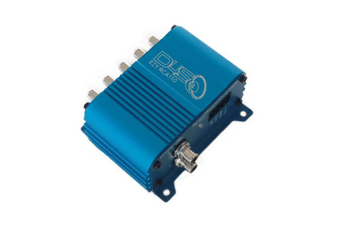 DOWN4SOUND - EZY RCA110 - BLUE - 1 in 10 out Powered RCA