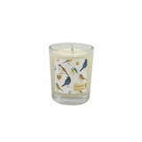 Heaven Scent's new summer range 9cl votive candles are made from natural, vegan, soy and rapeseed wax. Illustrated with: British Birds and Fragranced with: Bergamot & Lemon
