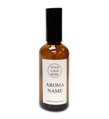 Heaven Scent Wholesale, bespoke label brown glass bottle room spray, blended with essential and fragrance oils.