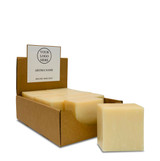 Heaven Scent Wholesale, bespoke label, 150g unboxed 98.5% certified organic triple milled soap bar, made in England.