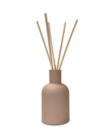 Heaven Scent Hand-poured reed diffuser in a range of 8 different coloured ceramic bottles, available in a range of 90 aromas.  Pale Pink.