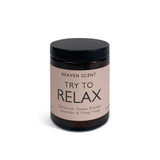 Wholesale, wellbeing range natural, soy, vegan pharmacy jar candle, blended with essential oils. Try To Relax: Geranium, Sweet Orange, Lavender & Ylang Ylang