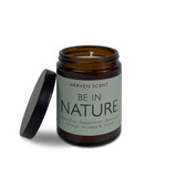 Wholesale, wellbeing range natural, soy, vegan pharmacy jar candle, blended with essential oils. Be In nature: Eucalyptus, Peppermint, Rosemary, Orange, Aniseed & Thyme