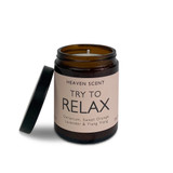 Wholesale, wellbeing range natural, soy, vegan pharmacy jar candle, blended with essential oils. Try To Relax: Geranium, Sweet Orange, Lavender & Ylang Ylang