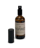 Wholesale, wellbeing range glass bottle room spray, blended with essential oils. Be Inspired: Neroli, Citrus, Lavender & Rosemary