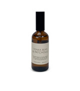 Wholesale, Ceramic range brown glass bottle room & pillow spray, blended with essential oils. Tonka Bean & Patchouli