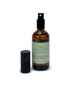 Wholesale, Ceramic range brown glass bottle room spray, blended with essential oils.  Citrus, Eucalyptus & Cedar