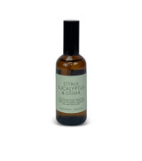 Wholesale, Ceramic range brown glass bottle room spray, blended with essential oils. Citrus, Eucalyptus & Cedar