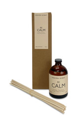 Wholesale, wellbeing 100ml Brown Apothecary Reed Diffuser, blended with essential oils. Be Calm: ORANGE-PATCHOULI-YLANG-YLANG-NEROLI