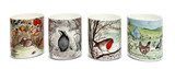 Wholesale, illustrated bone china pot, soy, pharmacy jar candle, blended with fine quality fragrance oils.