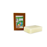 Heaven Scent's triple-milled, palm free soap bars are made in the UK with the finest natural ingredients and high-quality fragrance oils. Aroma: Shiso, Frankincense & Vetiver - Illustration: Girl in Reading Nook Chair