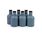Empty Blue Ceramic Reed Diffuser Bottle with bung. Perfect for adding your own reed diffuser liquid or even flowers