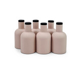 Empty Heaven Scent Pink Ceramic Reed Diffuser Bottle with bung. Perfect for adding your own reed diffuser liquid or even flowers