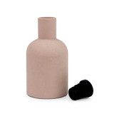 Empty Pink Ceramic Reed Diffuser Bottle with bung. Perfect for adding your own reed diffuser liquid or even flowers