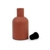 Empty Terracotta Ceramic Reed Diffuser Bottle with bung. Perfect for adding your own reed diffuser liquid or even flowers