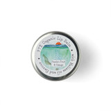 Heaven Scent 10ml Organic Base Lip Balms are made in Britain and blended with flavoured oils and Melissa Oil, with beautiful Coastal illustrated labels. Flavour: Passion Fruit & Orange;  Illustration: Seal & Lifeboat