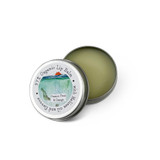 Heaven Scent 10ml Organic Base Lip Balms are made in Britain and blended with flavoured oils and Melissa Oil, with beautiful Coastal illustrated labels. Flavour: Passion Fruit & Orange;  Illustration: Seal & Lifeboat
