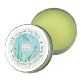 Heaven Scent 10ml Organic Base Lip Balms are made in Britain and blended with flavoured oils and Melissa Oil, with beautiful Coastal illustrated labels. Flavour: Vanilla & Rose  Illustration: Seals