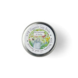 Heaven Scent 10ml Organic Base Lip Balms are made in Britain and blended with flavoured oils and Melissa Oil, with beautiful Coastal illustrated labels. Aroma: Raspberry & Vanilla, Illustration: Watering Can