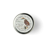 Heaven Scent 10ml Organic Base Lip Balms are made in Britain and blended with flavoured oils and Melissa Oil, with beautiful Wildlife illustrated labels. Aroma: Orange & Mandarin, Illustration: Little Owl