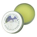 Heaven Scent 10ml Organic Base Lip Balms are made in Britain and blended with flavoured oils and Melissa Oil, with beautiful Winter illustrated labels. Flavour: Mango & Mint,  Illustration: Polar Bear