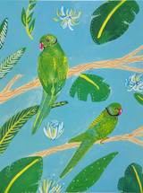 Sarah Pettitt's beautiful box art designs are now available in unmounted A4 prints exclusively for Heaven Scent. Illustration: Green Finch