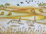 Sarah Pettitt's beautiful box art designs are now available in unmounted A4 prints exclusively for Heaven Scent. Illustration: Running Hare