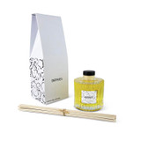 Introducing our brand new Heaven Scent's Ribbed Bougie reed diffusers, in a range of 6 aromas that have been specifically curated to offer a sense of elegance and luxury. Berries