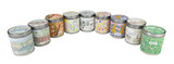 Heaven Scent Natural Soy, Coconut & Rapeseed Candle in a 200ml Tin with an illustrated  label.