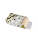 Heaven Scent's new Natural base, triple-milled, cold pressed soaps presented in beautifully illustrated boxes designed by Sarah Pettitt. Aroma: Lime, Basil & Mandarin; Illustration: Thrush