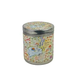 Heaven Scent's new summer range 200ml travel candles are made from natural, vegan, soy and rapeseed wax. Illustrated with: Garden Picnic and Fragranced with: Lime, Basil & Mandarin