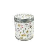 Heaven Scent's new summer range 200ml travel candles are made from natural, vegan, soy and rapeseed wax. Illustrated with: Seaweed and Fragranced with: Sea Salt & Spray