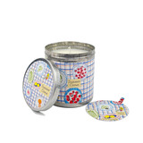Heaven Scent's new summer range 200ml travel candles are made from natural, vegan, soy and rapeseed wax. Illustrated with: Summer Citrus table and Fragranced with: Limeleaf & Ginger