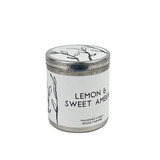 Heaven Scent's new summer range 200ml travel candles are made from natural, vegan, soy and rapeseed wax. Aroma: Lemon & Sweet Amber