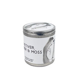 Heaven Scent's new summer range 200ml travel candles are made from natural, vegan, soy and rapeseed wax. Aroma: Vetiver, Amber & Moss